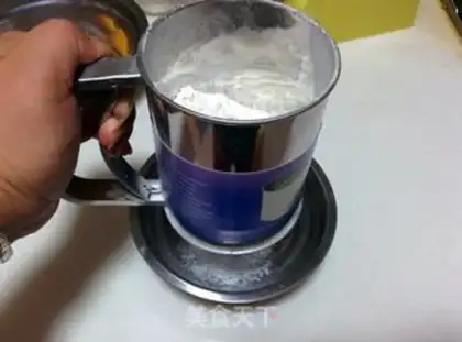 Make Milk cotton cake step 5