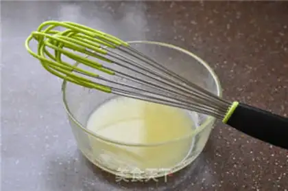 Make Tea bowl steam cake step 1