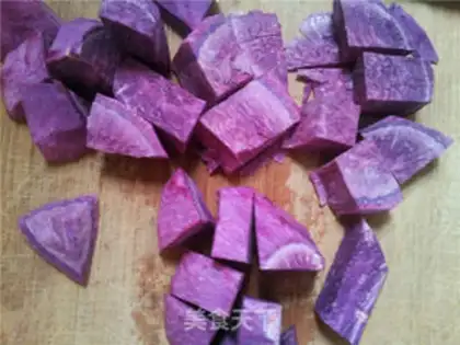 Make Potato congee step 1