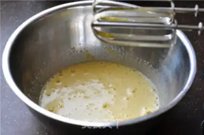 Make Tea bowl steam cake step 2