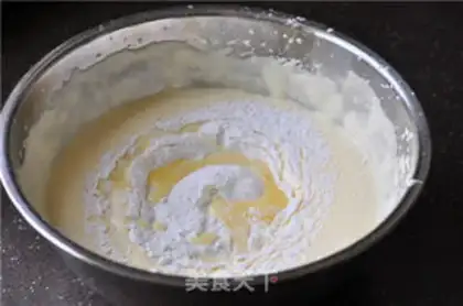 Make Tea bowl steam cake step 6