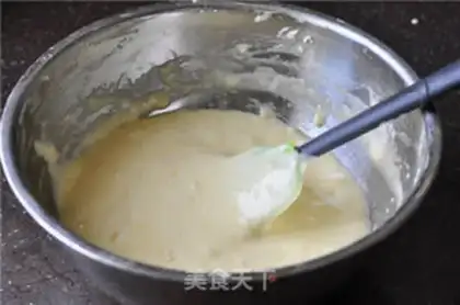 Make Tea bowl steam cake step 8