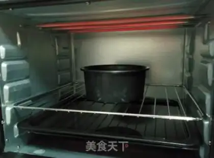 Make Milk cotton cake step 18