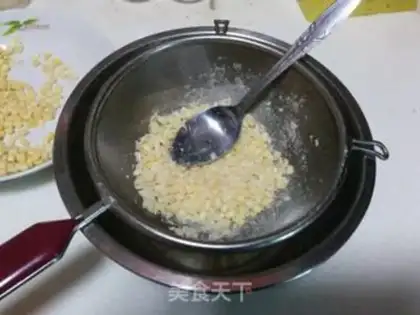 Make Green bean cake step 7