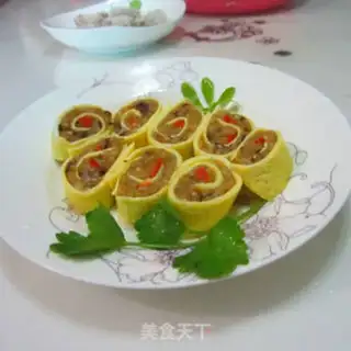 Make No oiled egg rolls step 12