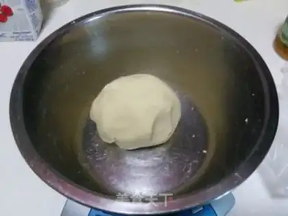 Make Green bean cake step 12