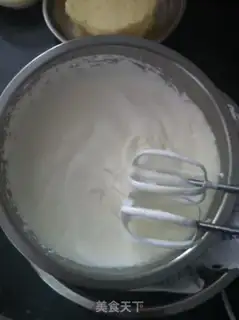 Make Potato mousse cake step 2