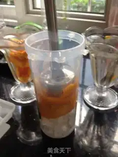 Make Mango smoothie step 2