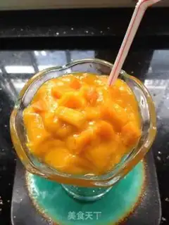Make Mango smoothie step 4