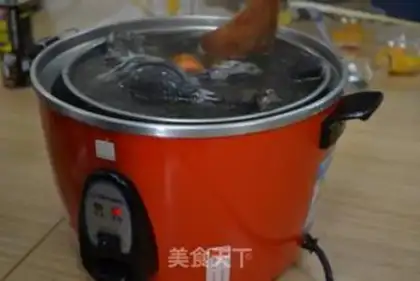 Make Torn chicken soup step 0