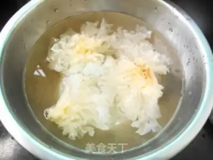 Make Silver chrysanthemum step 1