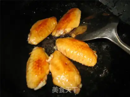Make Chicken wings and carrots step 5
