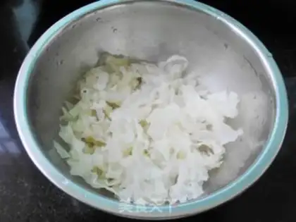 Make Silver chrysanthemum step 2