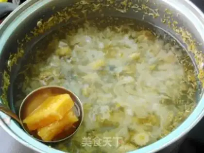 Make Silver chrysanthemum step 4