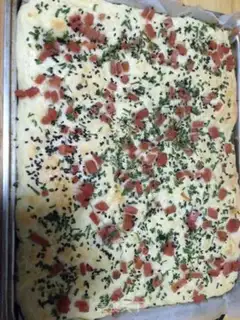 Make Onion salad bread step 11