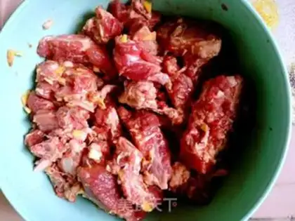 Make Pyramid evaporation ribs step 1