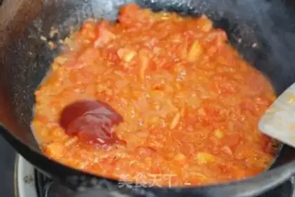 Make Tomato mushroom sausage pasta step 3