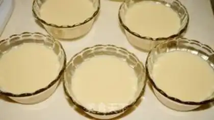 Make Caramel pudding step 9