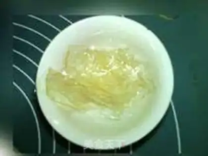 Make Peach mousse cake step 8