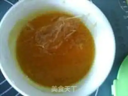 Make Peach mousse cake step 9