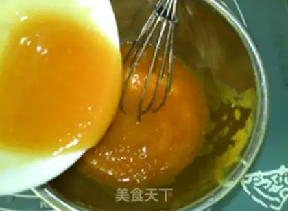 Make Peach mousse cake step 11