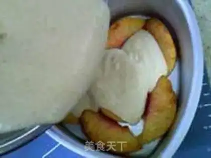 Make Peach mousse cake step 14