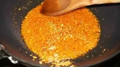 Make The apricot and soybeans step 4