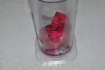 Make Flamingo yogurt step 1