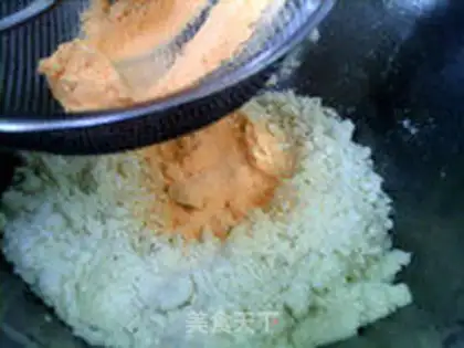 Make Mango straw hat macaron step 4