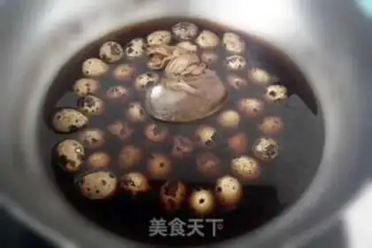 Make Five quail eggs step 4