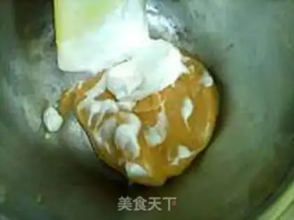 Make Mango straw hat macaron step 10
