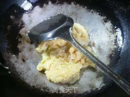 Make Burger egg fan soup step 4