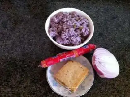 Make Powder rice step 0
