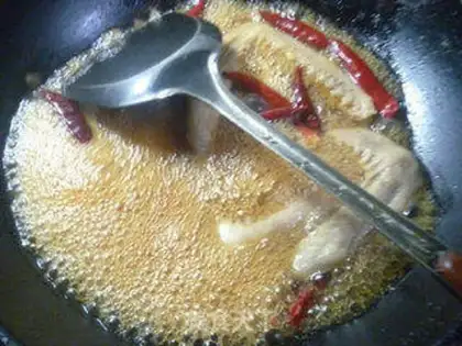 Make Beer duck wings step 7