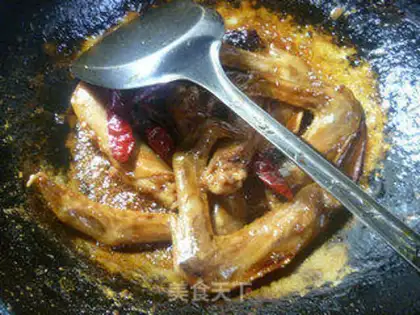 Make Beer duck wings step 8