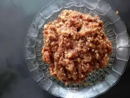 Make Sioux meat mooncake step 1