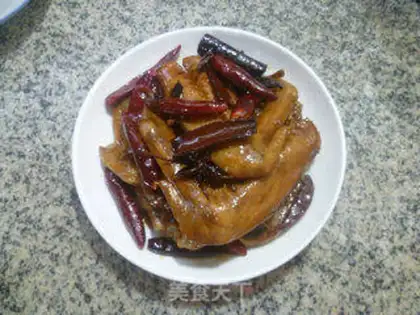 Make Beer duck wings step 9