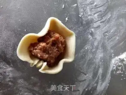 Make Sioux meat mooncake step 12