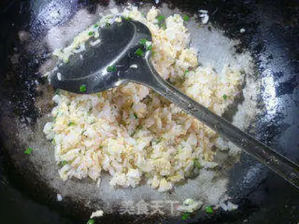 Make Duck egg shrimp step 7