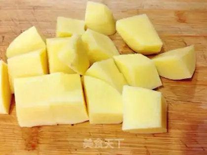 Make Potato chicken curry step 4