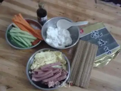 Make Purple rolls step 0