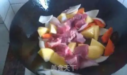 Make Potato beef step 3