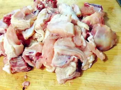 Make Potato chicken curry step 8