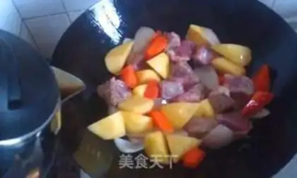 Make Potato beef step 4