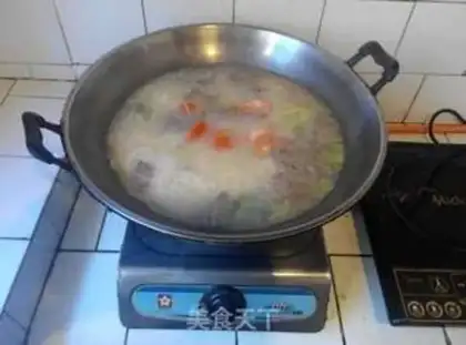 Make Pork rice powder step 4