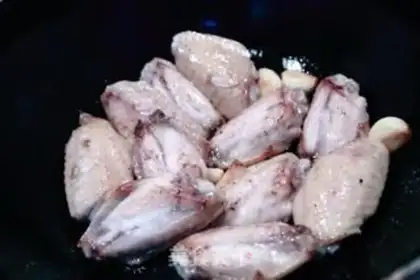 Make Beer chicken wings step 2