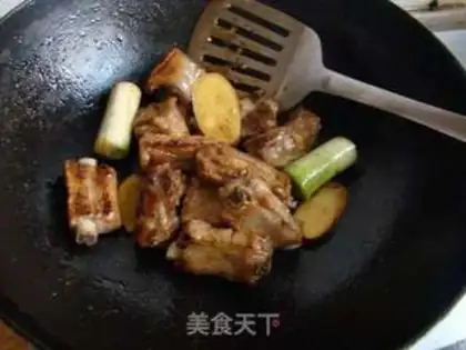 Make Onions burn ribs step 7