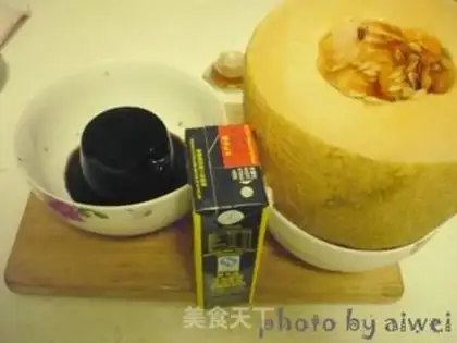 Make A melon coconut tortoise step 0