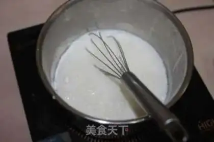 Make Milk pudding step 2