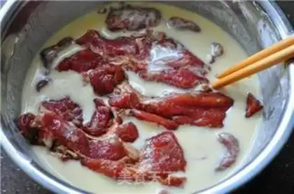 Make Five fragrances of fried meat step 7
